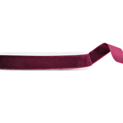 Nastro rosso Bordeaux in velluto 10m
