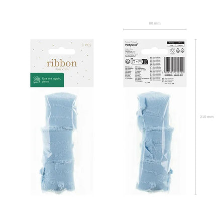 Nastro azzurro 5m 3pz
