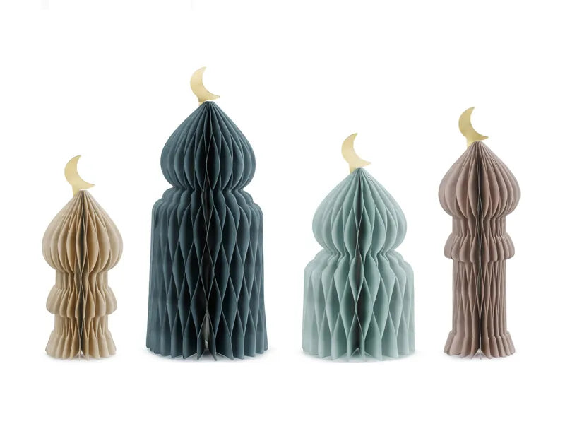 Set di decorazioni Eid Mubarak 22,5 cm 4 pezzi