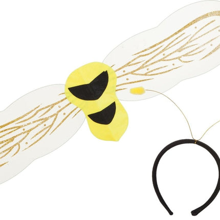 Bijen - Set – Haarband en Vleugels van Orlob koop je bij Partywinkel