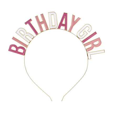 Birthday Girl Haarband van Partydeco koop je bij Partywinkel