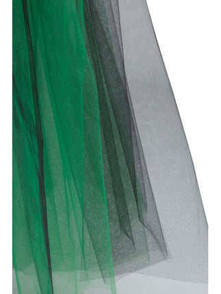Tule Rok Donna Nero Verde