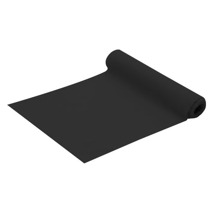 Runner da tavola nero a tinta unita 5m