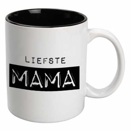 Tazza Dearest Mummy in ceramica bianca Dearest Mummy 12 cm