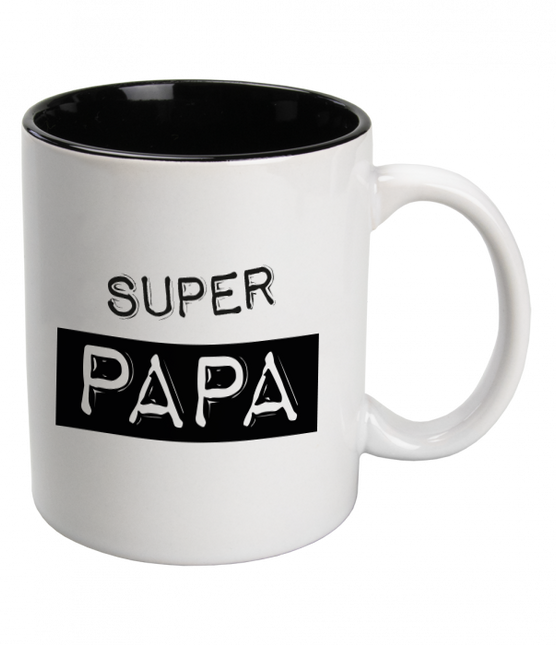 Tazza Dearest Dad in ceramica bianca Dearest Mum 12cm