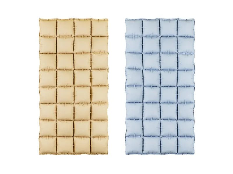 Blauw Gele Deurgordijn 1,1m van Partydeco koop je bij Partywinkel