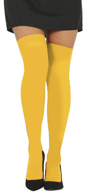 Blauw Gele Kousen Geel van Fiestas Guirca koop je bij Partywinkel