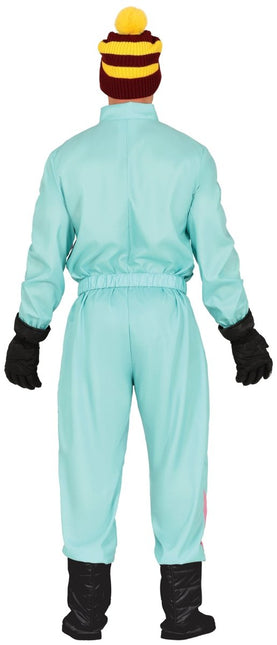 Blauw Paarse Skipak Heren - Partywinkel - 8434077841747