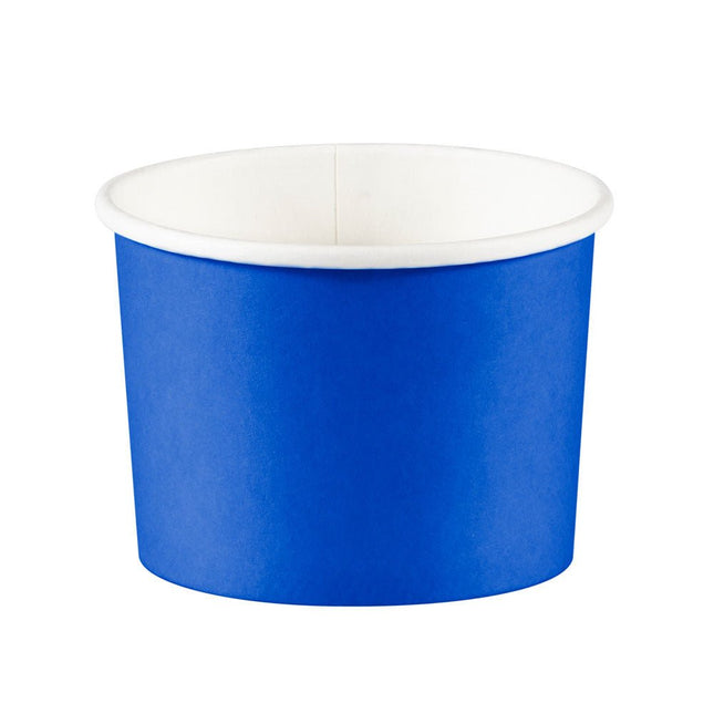 Blauw Snackbakje 6,4cm 8st van Creative Converting koop je bij Partywinkel