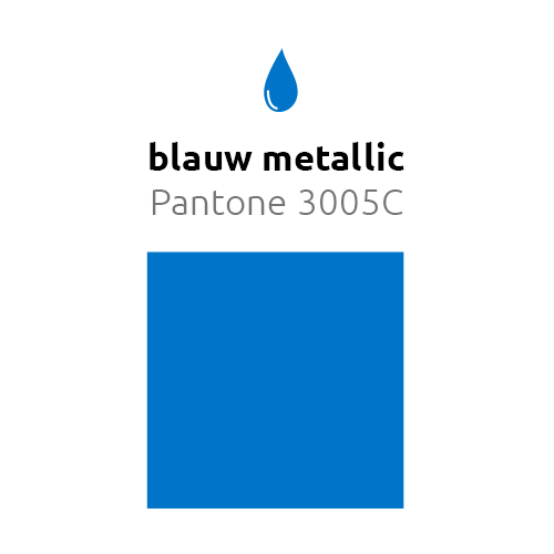 Blauwe Ballonnen Metallic 30cm 10st - Partywinkel - 8436540892195