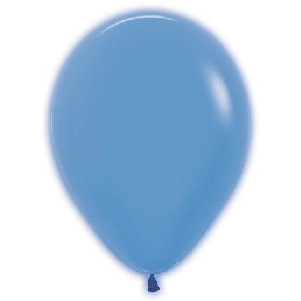 Blauwe Ballonnen Neon 23cm 50st van Sempertex koop je bij Partywinkel