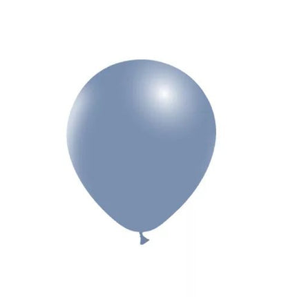 Blauwe Ballonnen Vintage 14cm 100st van Balloonia koop je bij Partywinkel