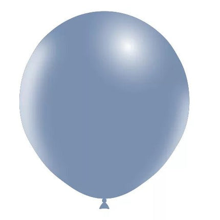 Blauwe Ballonnen Vintage 45cm 25st van Balloonia koop je bij Partywinkel