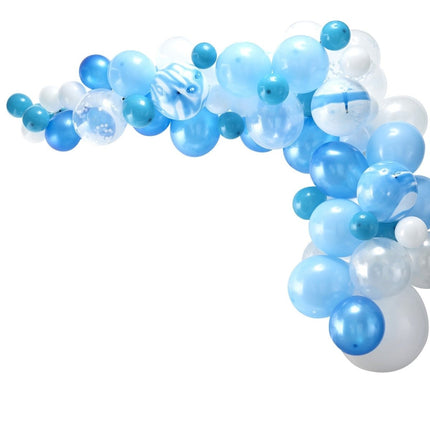 Blauwe Ballonnenboog DIY Set van Ginger Ray koop je bij Partywinkel