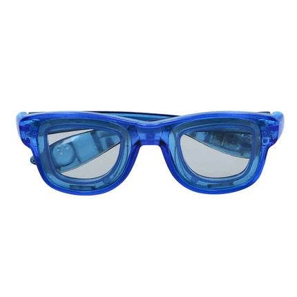 Blauwe Bril Met Led van Boland koop je bij Partywinkel