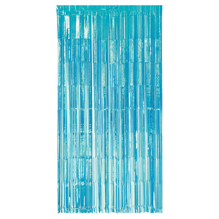 Blauwe Deurgordijn 2m - Partywinkel - 8716764236587
