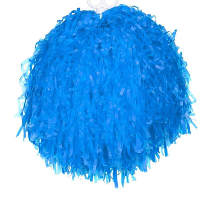 Blauwe Pompons Cheerleader van Wilbers & Wilbers koop je bij Partywinkel