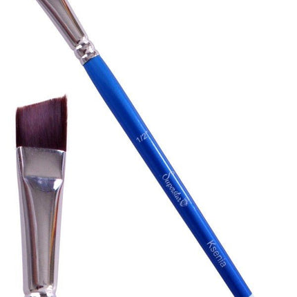 Blauwe Schmink Penseel Angle Nr.1/2 van Superstar koop je bij Partywinkel