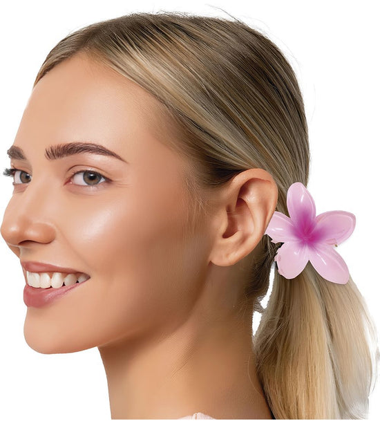 Bloem Haarclip Roze - Partywinkel - 8434077272527