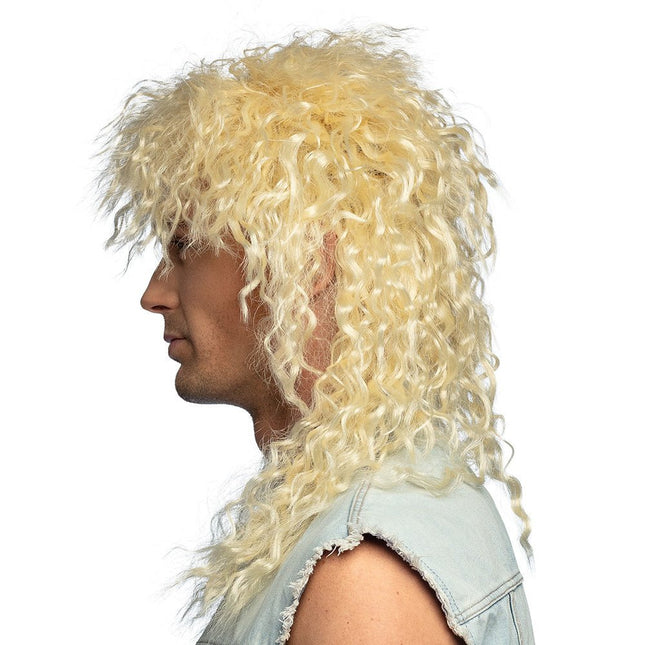 Blonde Pruik Rockster van Boland koop je bij Partywinkel
