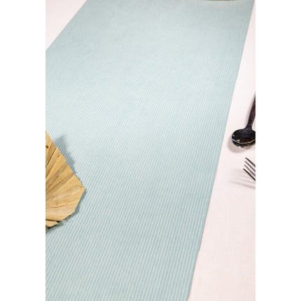 Runner da tavolo azzurro 3m