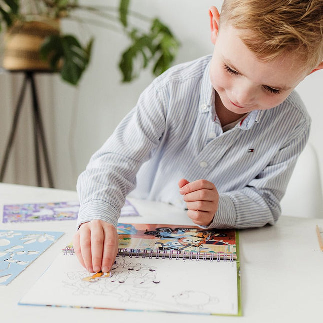 Bluey Knutsel Boek Kraskaarten - Partywinkel - 8714274290112