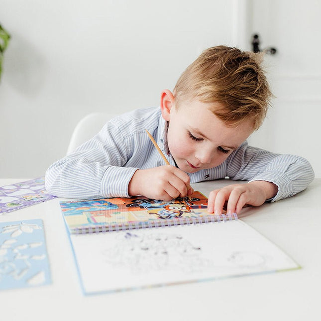 Bluey Knutsel Boek Kraskaarten - Partywinkel - 8714274290112