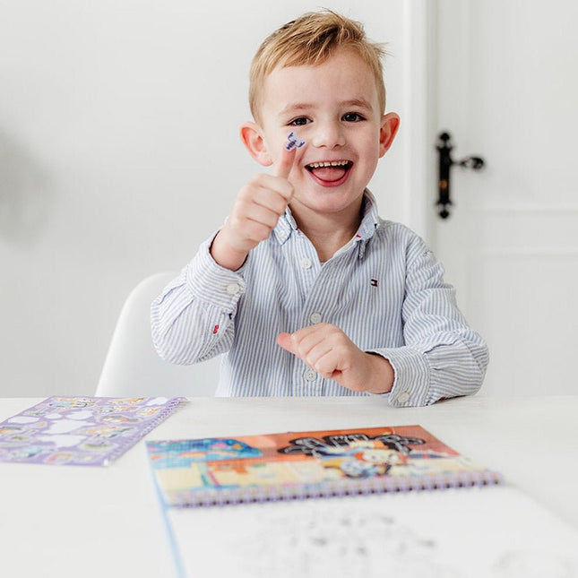 Bluey Knutsel Boek Kraskaarten - Partywinkel - 8714274290112