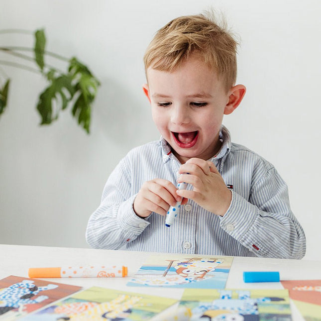 Bluey Knutselset Stempelen - Partywinkel - 8714274290204