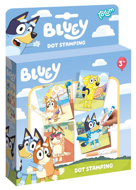 Bluey Knutselset Stempelen - Partywinkel - 8714274290204
