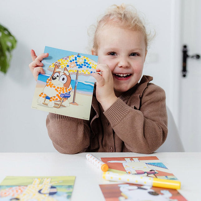 Bluey Knutselset Stempelen - Partywinkel - 8714274290204
