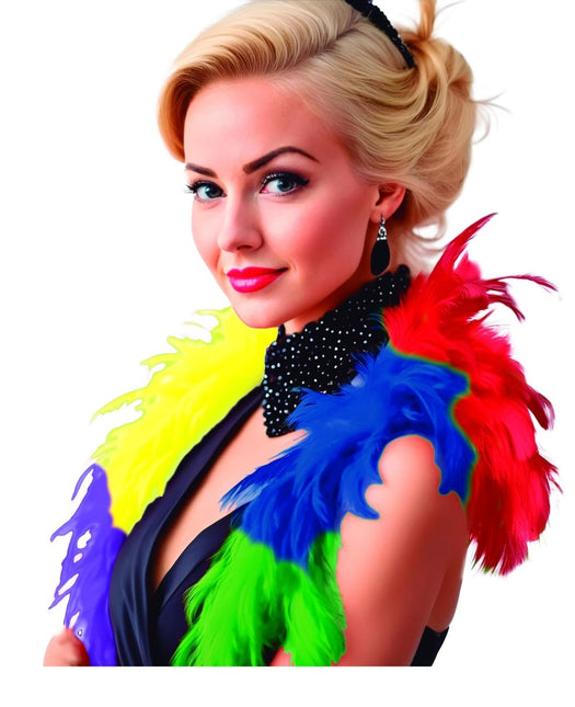 Boa Gekleurd 1,80m van Fiestas Guirca koop je bij Partywinkel