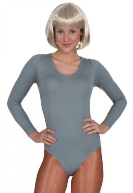 Bodysuit Grijs Dames van Orlob koop je bij Partywinkel
