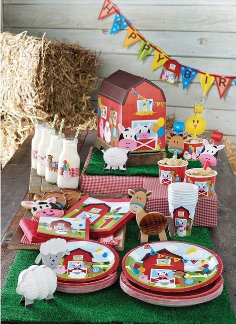 Boerderij Bekers Farmhouse 266ml 8st van Creative Converting koop je bij Partywinkel