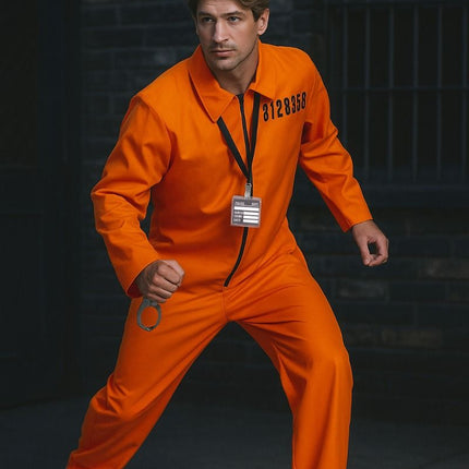 Boevenpak Oranje 3 delig van PartyXclusive koop je bij Partywinkel