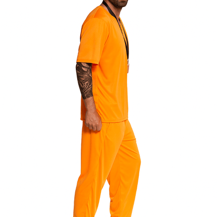 Boevenpak Oranje 5 delig van PartyXclusive koop je bij Partywinkel