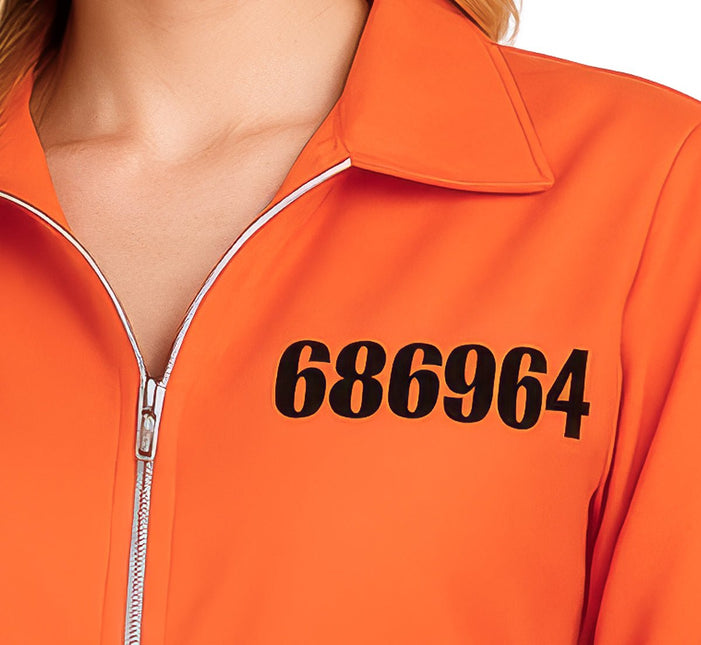 Boevenpak Oranje Dames Jumpsuit van Fiestas Guirca koop je bij Partywinkel