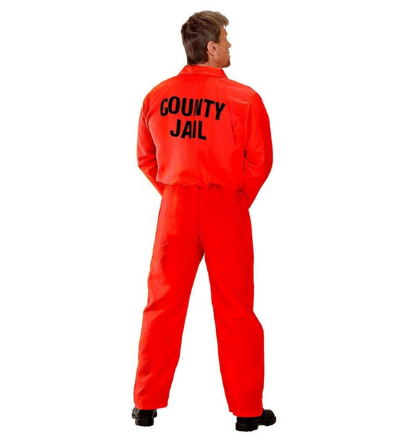 Boevenpak Rood County Jail Heren van Widmann koop je bij Partywinkel