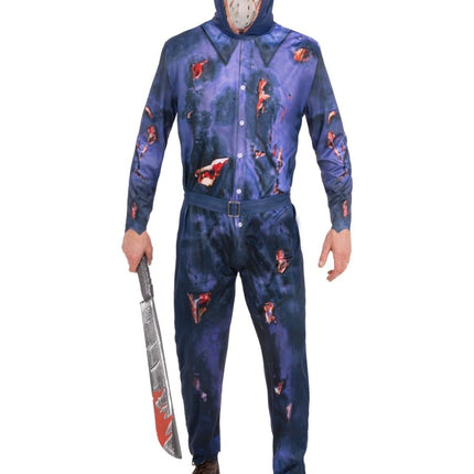 Boiler Suit Kostuum – Jason Voorhees van Smiffys koop je bij Partywinkel