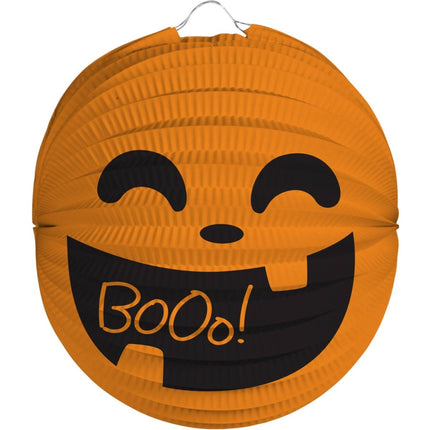 Bollampion Pompoen Halloween BoOo! 22cm van Folat koop je bij Partywinkel