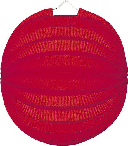 Palla pedone rossa 23cm