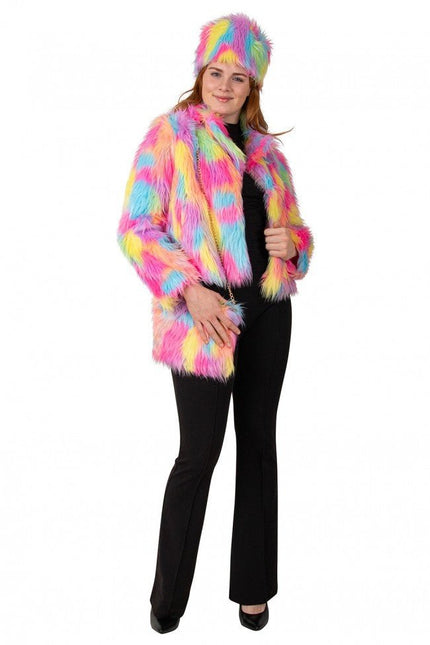 Bontjas Pastel van PartyXplosion koop je bij Partywinkel