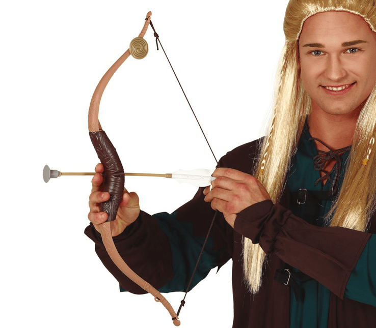 Boog Set 2 Pijlen 58cm van Fiestas Guirca koop je bij Partywinkel