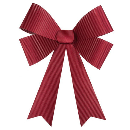 Bordeaux Rode Strik Velvet 86cm van CHAKS koop je bij Partywinkel