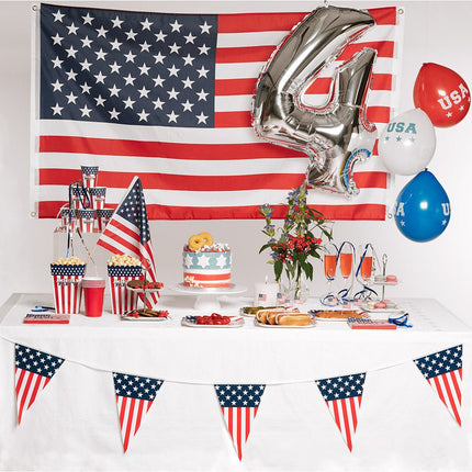 Borden American Party Papier 23cm 10st van Boland koop je bij Partywinkel