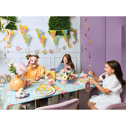 Borden Donut 23cm 8st van Boland koop je bij Partywinkel