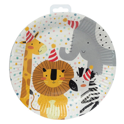 Borden Safari 23cm 8st van Boland koop je bij Partywinkel