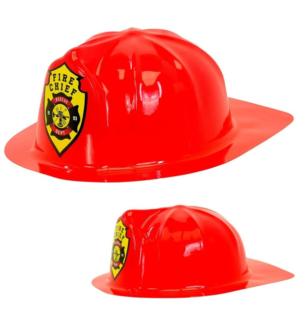 Brandweer Helm Rood Fire Chief van Widmann koop je bij Partywinkel