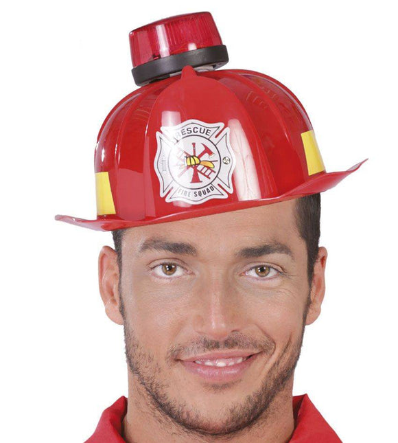 Brandweerhelm Sirene Geluid - Partywinkel - 8434077132722