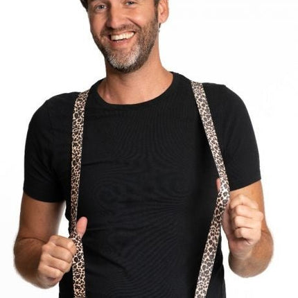 Bretels Luipaard van Partychimp koop je bij Partywinkel